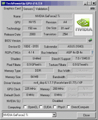 Asus GPUZ