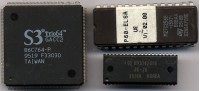 S3 Trio64 chips