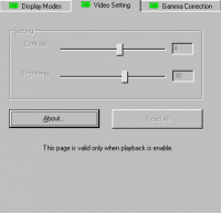 Video Setting