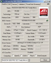 HIS Radeon 9250