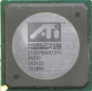 ATI Mobility Radeon 9200
